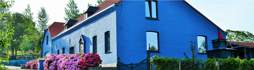 Het Blauwe Huis - voorkant
